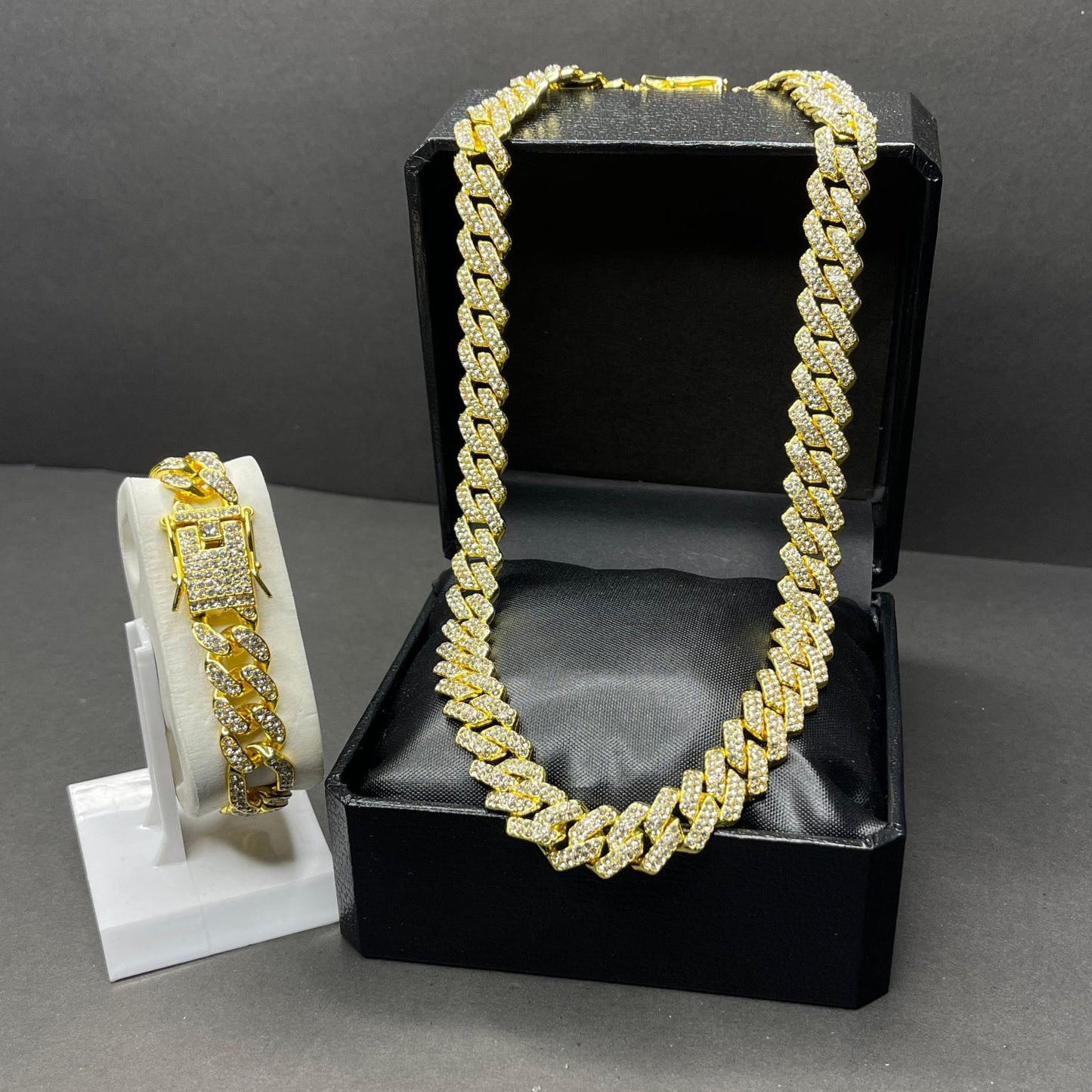 🟡Sun Blaze: Chain & Bracelet Set