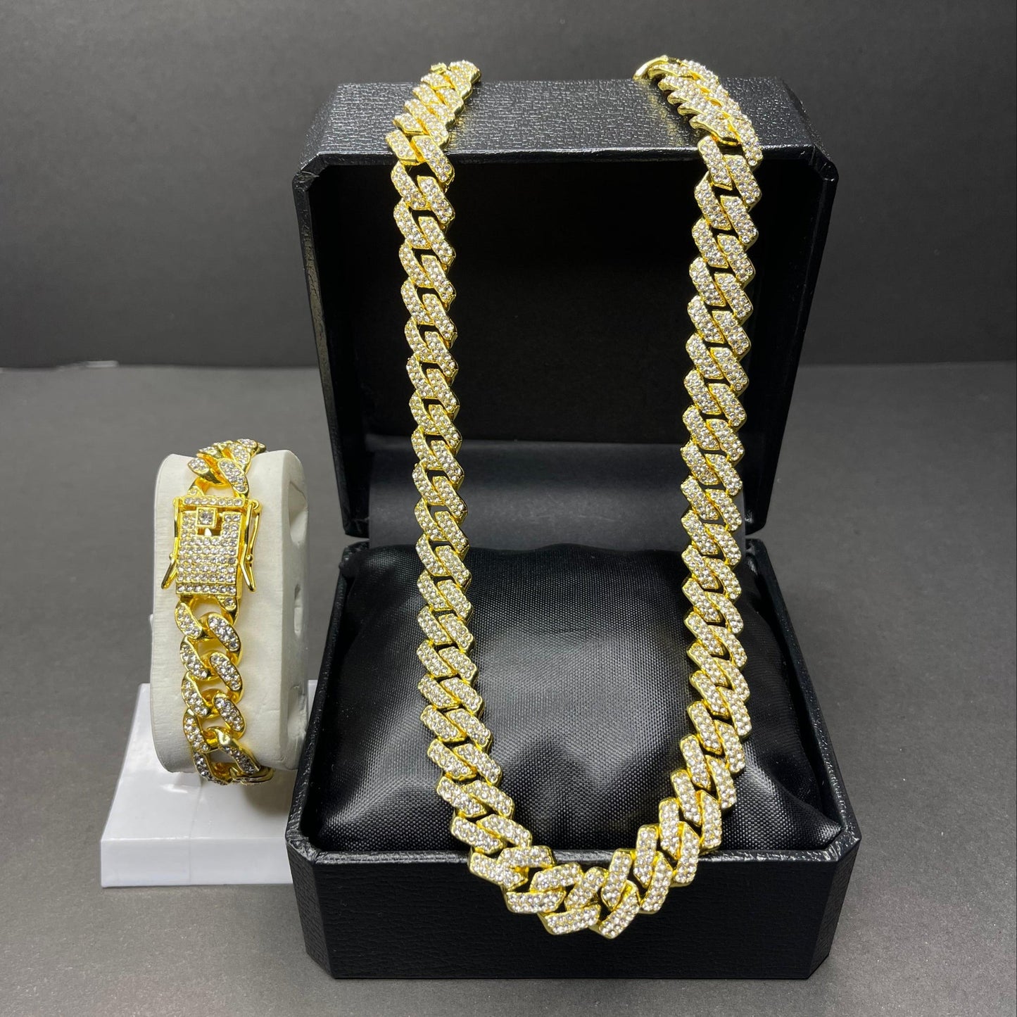 🟡Sun Blaze: Chain & Bracelet Set
