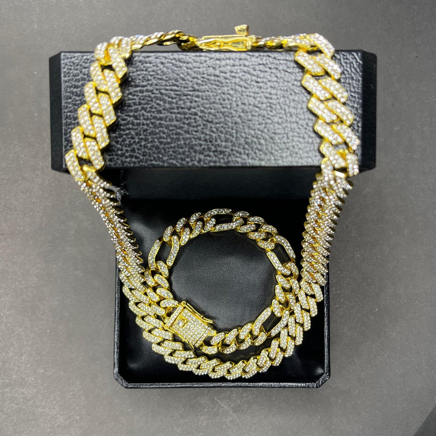 🟡Sun Blaze: Chain & Bracelet Set