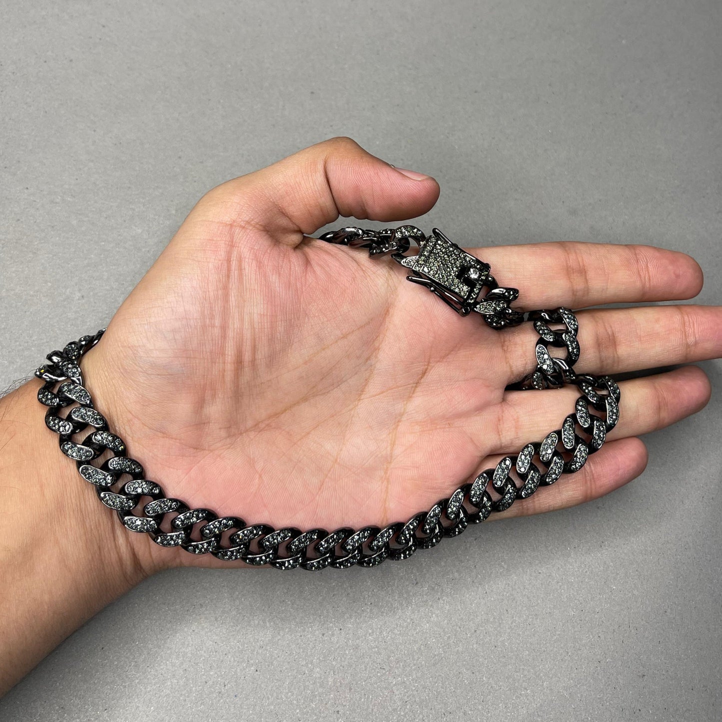 ⚫Black Moon: Chain & Bracelet Set